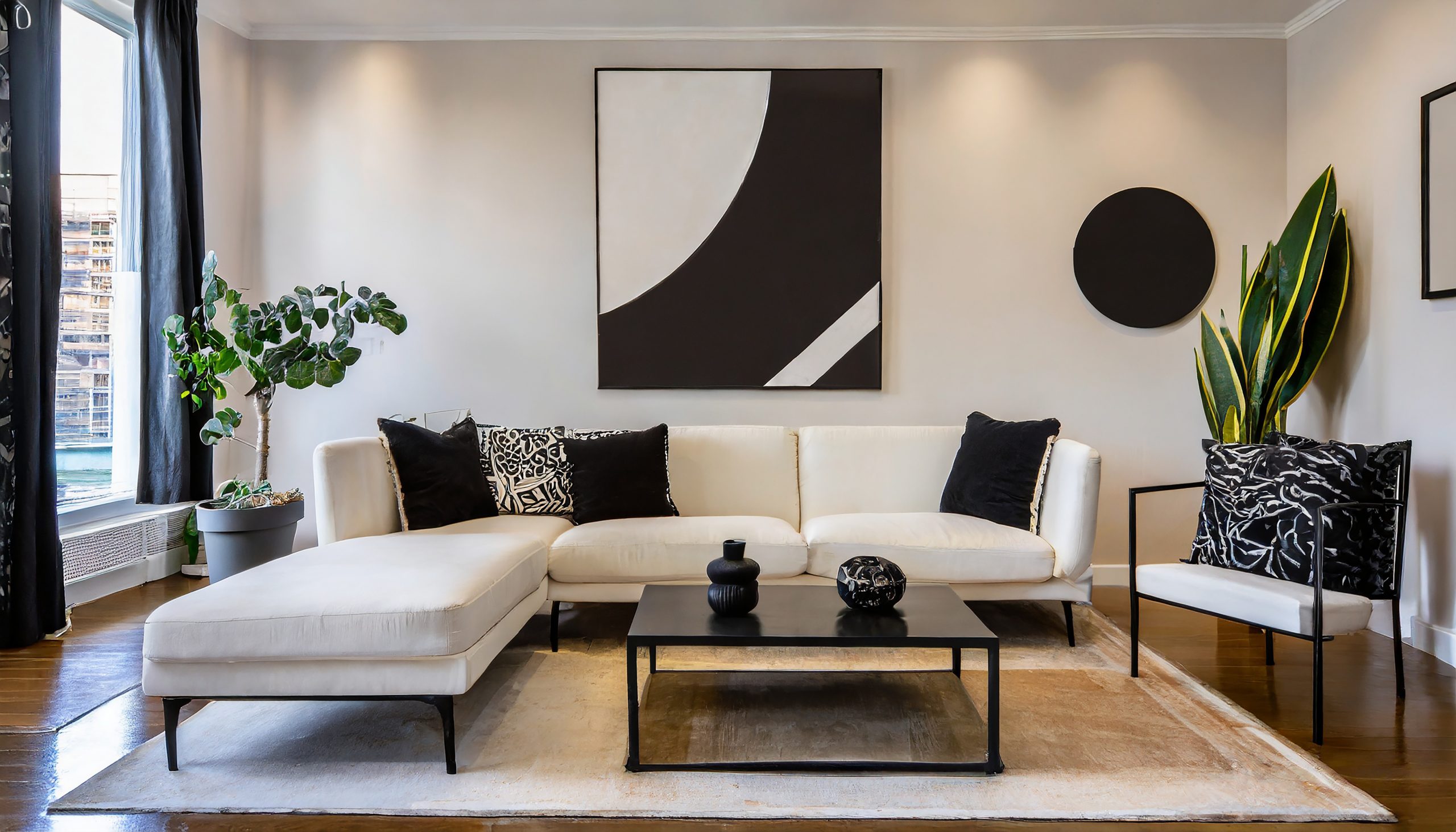 modern-mid-century-living-room-interior-with-black-beige-wall-art-abstract-style-cozy-furnitu